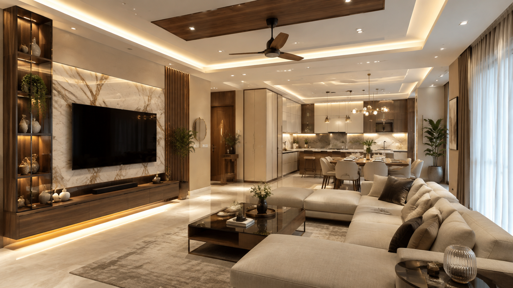 Turnkey complete home interior execution
