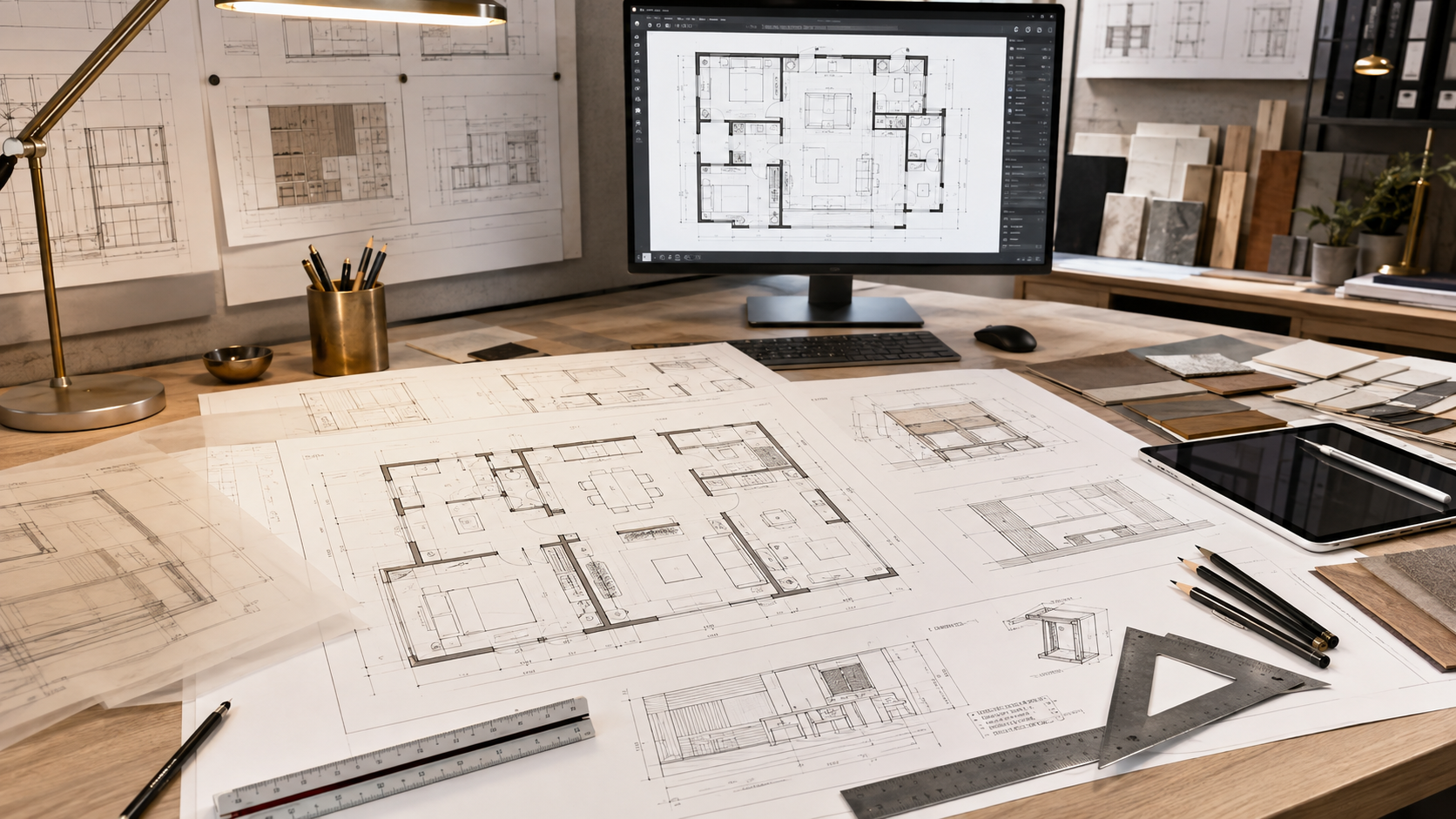 2D Space Planning by Interior Elevation