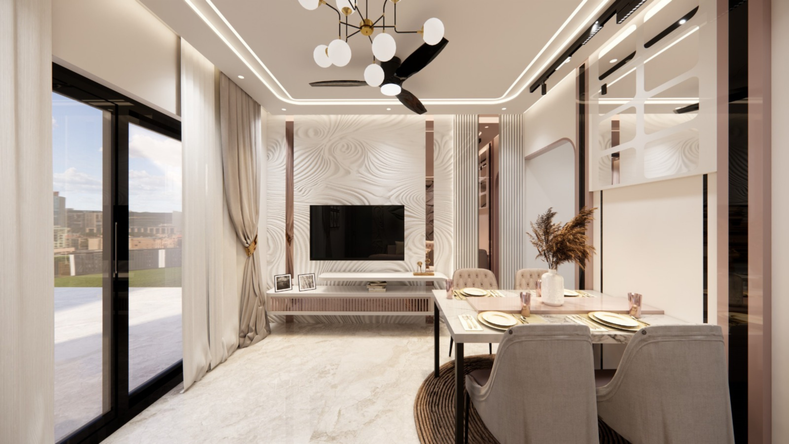 Complete luxury home interior by Interior Elevation
