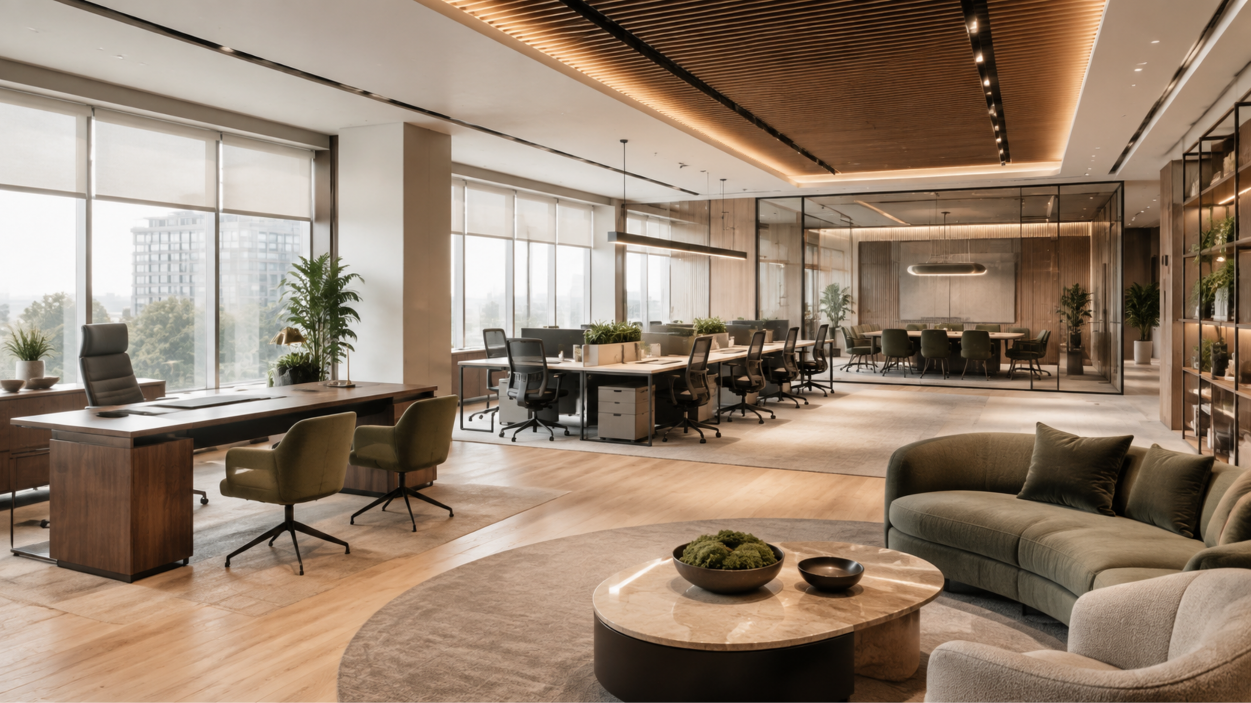 Professional office interior design